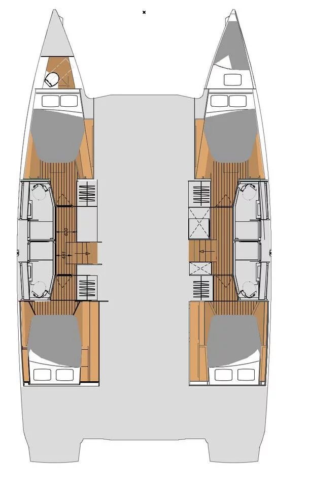 Fountaine Pajot Elba 45 - 4 cab. (Be Hang Loose)  - 1