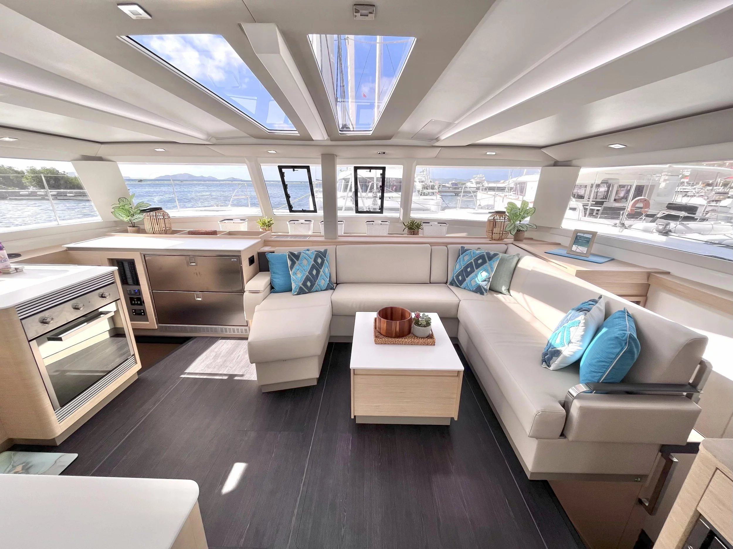 Fountaine Pajot Tanna 47 - 5 + 1 cab. (Blue Vibes)  - 3