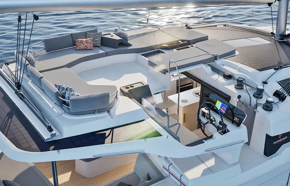 Fountaine Pajot New 44 Quatour - 4 cab. (Emma Rose)  - 4