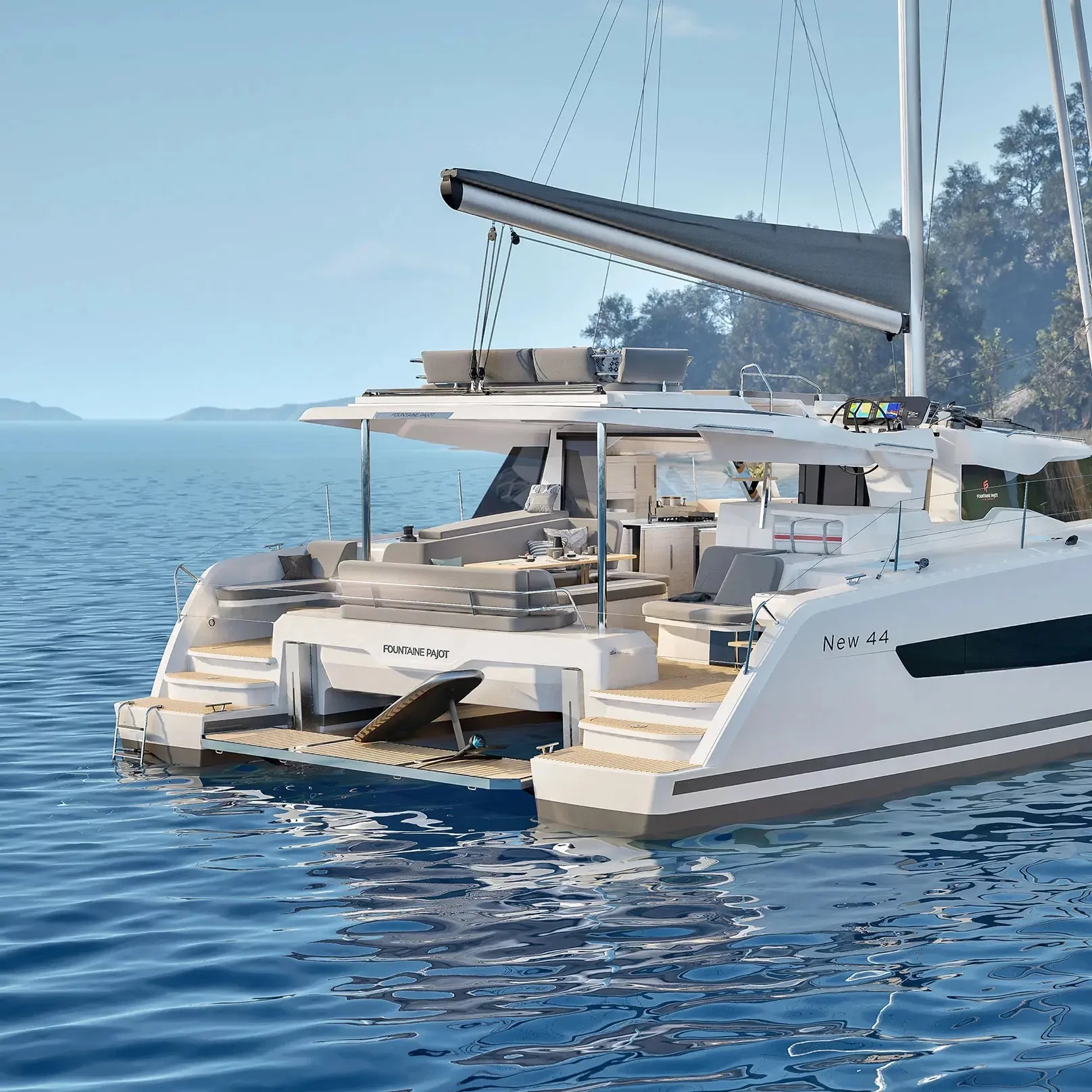 Fountaine Pajot New 44 Quatour - 4 cab. (Emma Rose)  - 2