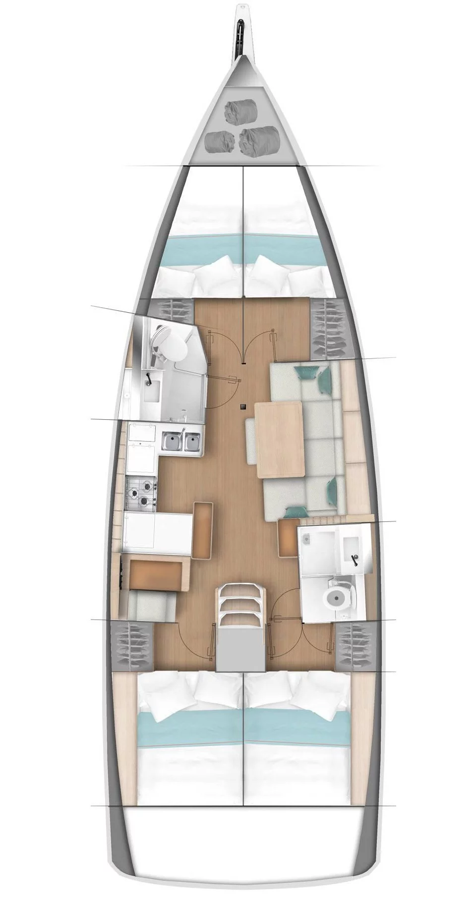 Sun Odyssey 440 (Frenetica)  - 1