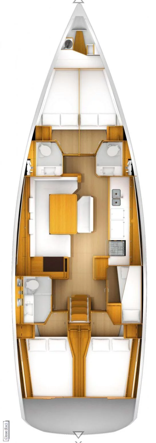 Sun Odyssey 519 - 5 + 1 cab. (Impavida)  - 1