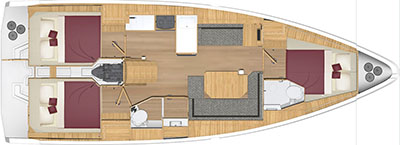 Photo #2 - Bavaria C38 (PRESTIGE) in Mykonos - 61584