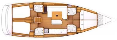 Sun Odyssey 479 - 4 cab. (ECONOMY)  - 1