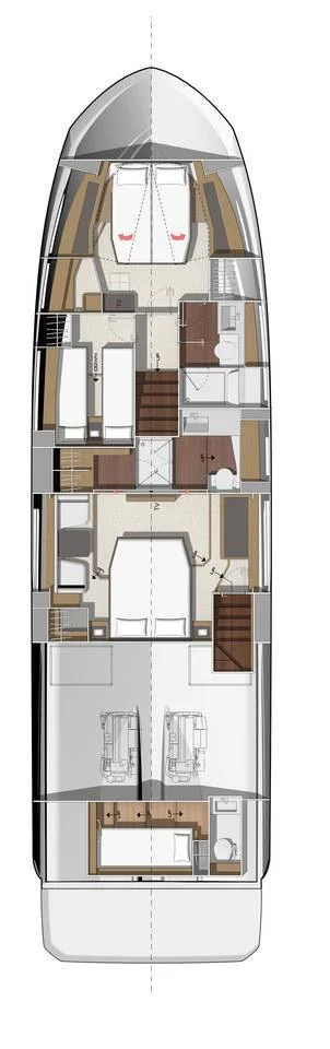 Prestige 520 Flybridge (Baby Indy)  - 1