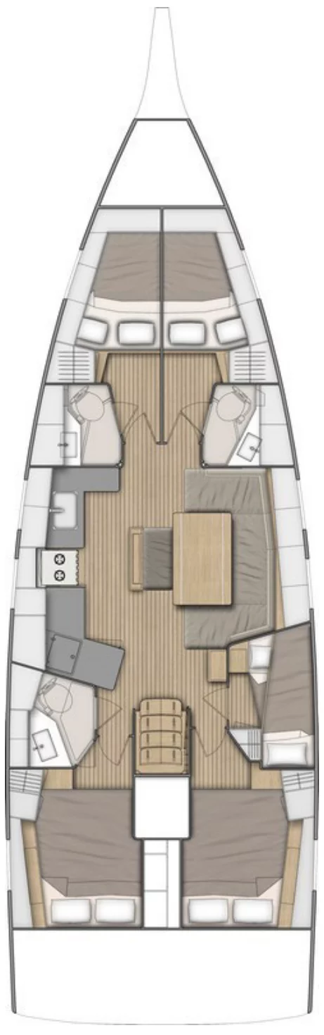 Oceanis 46.1 (Tria)  - 1