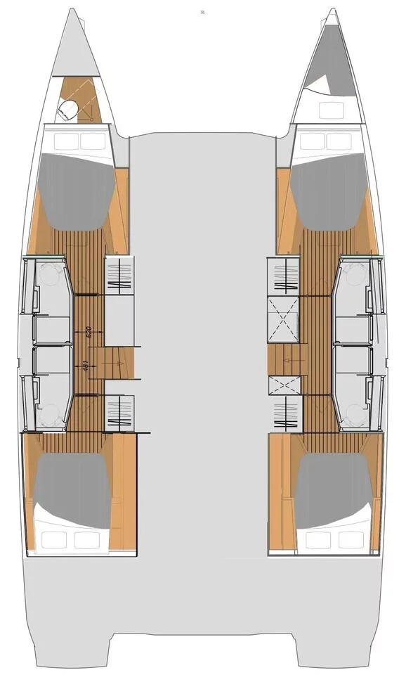 Fountaine Pajot Elba 45 - 4 cab. (Ia Orana)  - 1