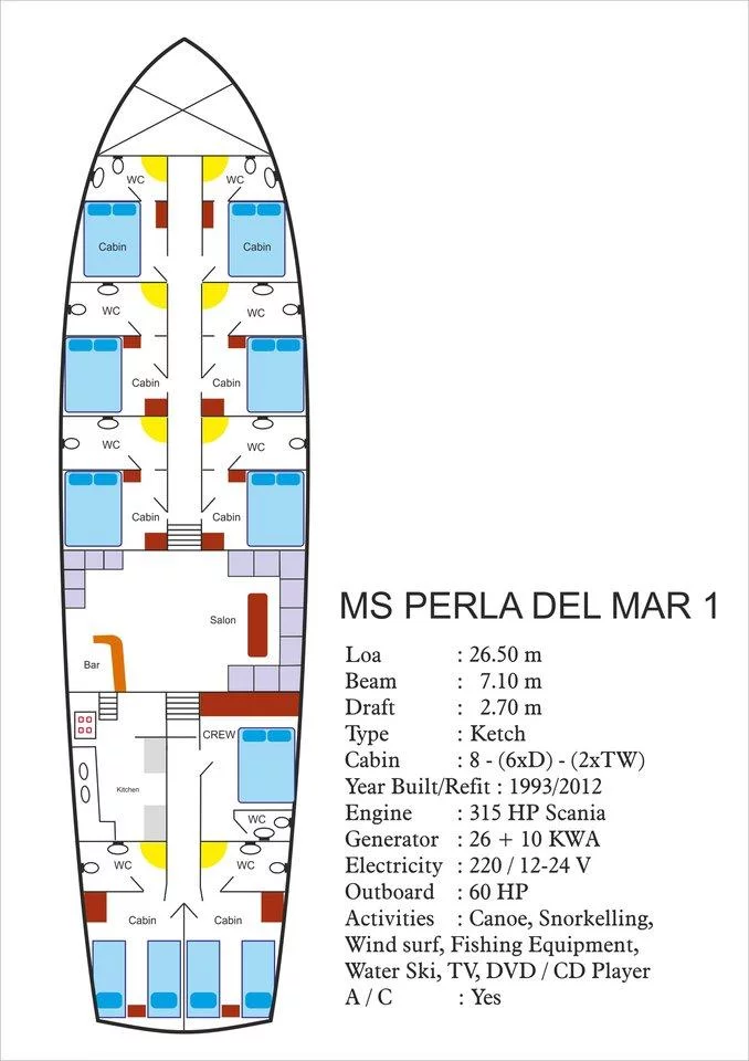M/S Perla Del Mar I (Perla Del Mar I)  - 1
