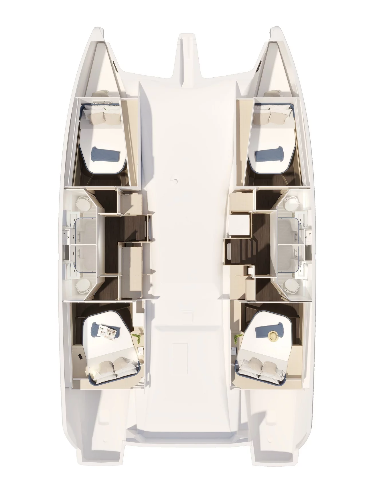 Fountaine Pajot New 44 Quatour - 4 + 2 cab. (NN)  - 1