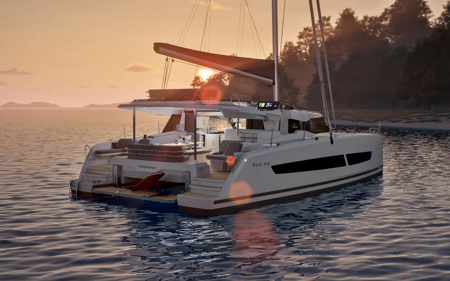 Fountaine Pajot New 44 Quatour - 4 + 2 cab. (NN)  - 9