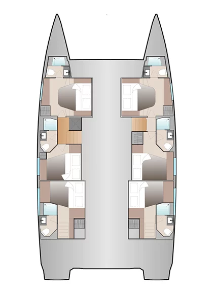 Fountaine Pajot Aura 51 - 6 cab (Ingrid)  - 1