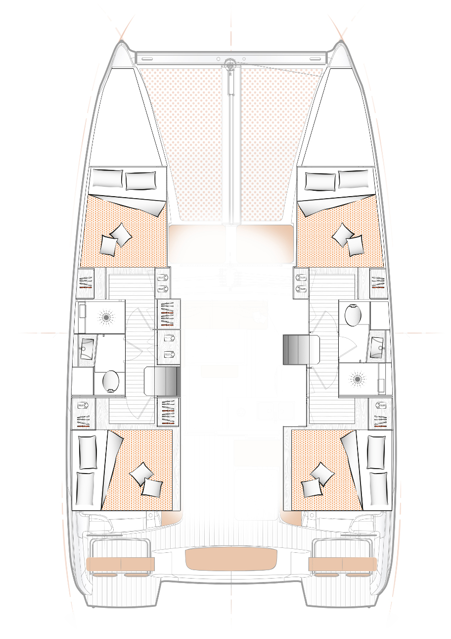 Photo #2 - Excess 11 - 4 + 1 + 1 cab. (Spring & Fall) en Trogir - 62106