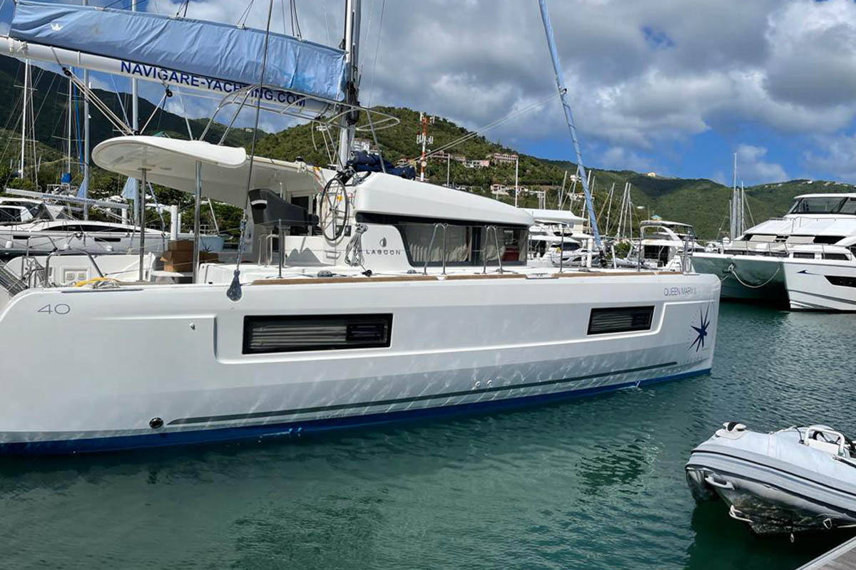 Photo #4 - Lagoon 40 - 4 + 2 cab (Queen Marry II) in Nanny Cay - 44080