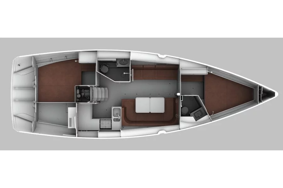 Bavaria Cruiser 41 - 2 cab. (Patches)  - 1