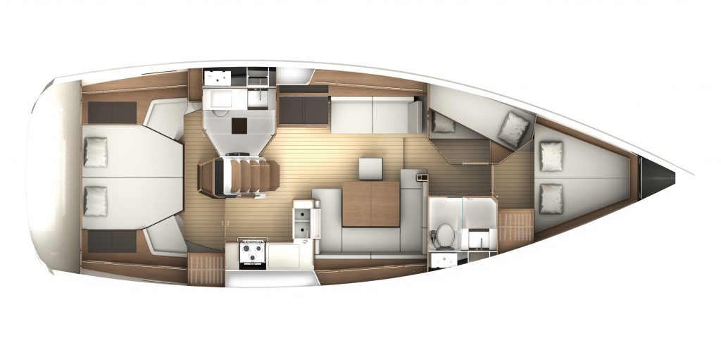 Photo #2 - Sun Odyssey 44 DS (Sea Wolf) en Laguna Azul - 63163