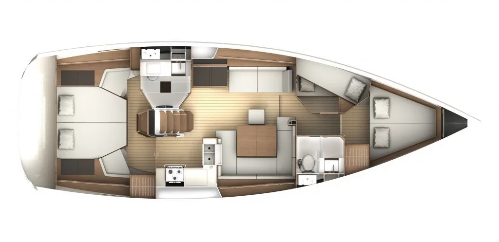 Sun Odyssey 44 DS (Sea Wolf)  - 1
