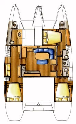 Lagoon 420 - 3 cab. (Akala)  - 1