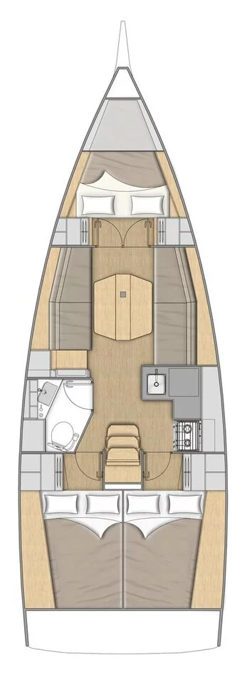 Oceanis 34.1 - 3 cab. (Orionis)  - 1