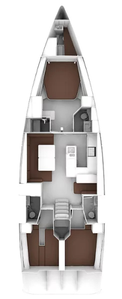 Bavaria Cruiser 56 - 3 + 1 cab. (Kallirrhoe)  - 1