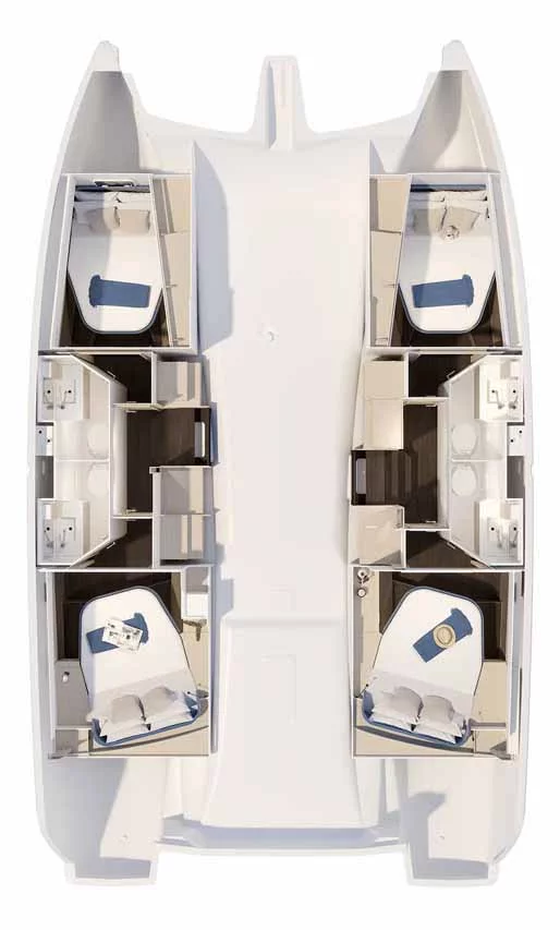 Fountaine Pajot New 41 Quatuor 4 (Cataya)  - 1