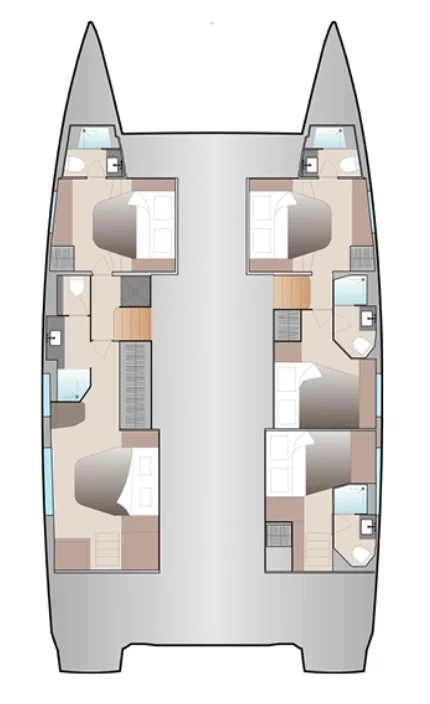 Fountaine Pajot Aura 51 (The Big Leboatski)  - 1