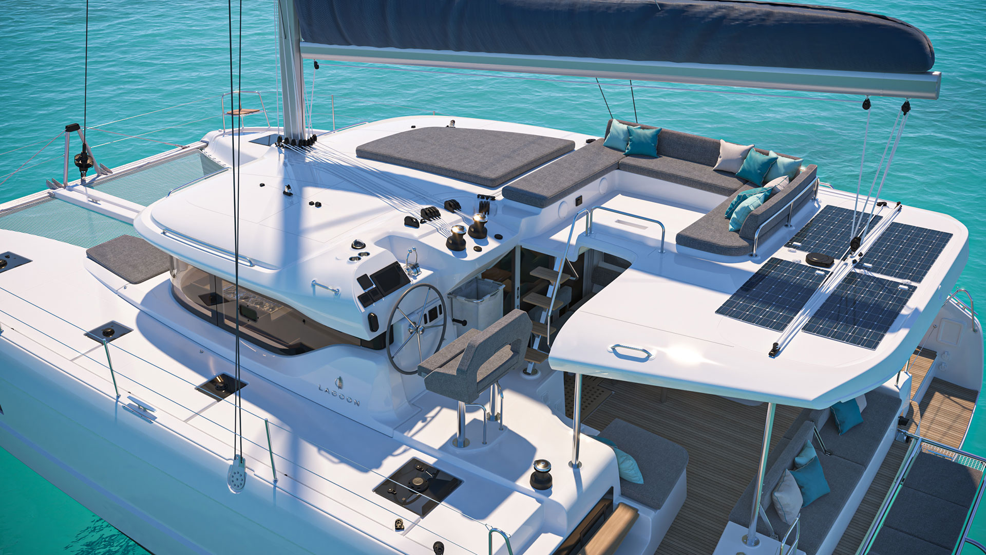 Photo #3 - Lagoon 43 - 4 + 2 cab. (Magellan Paradise VI) en Trogir - 63326