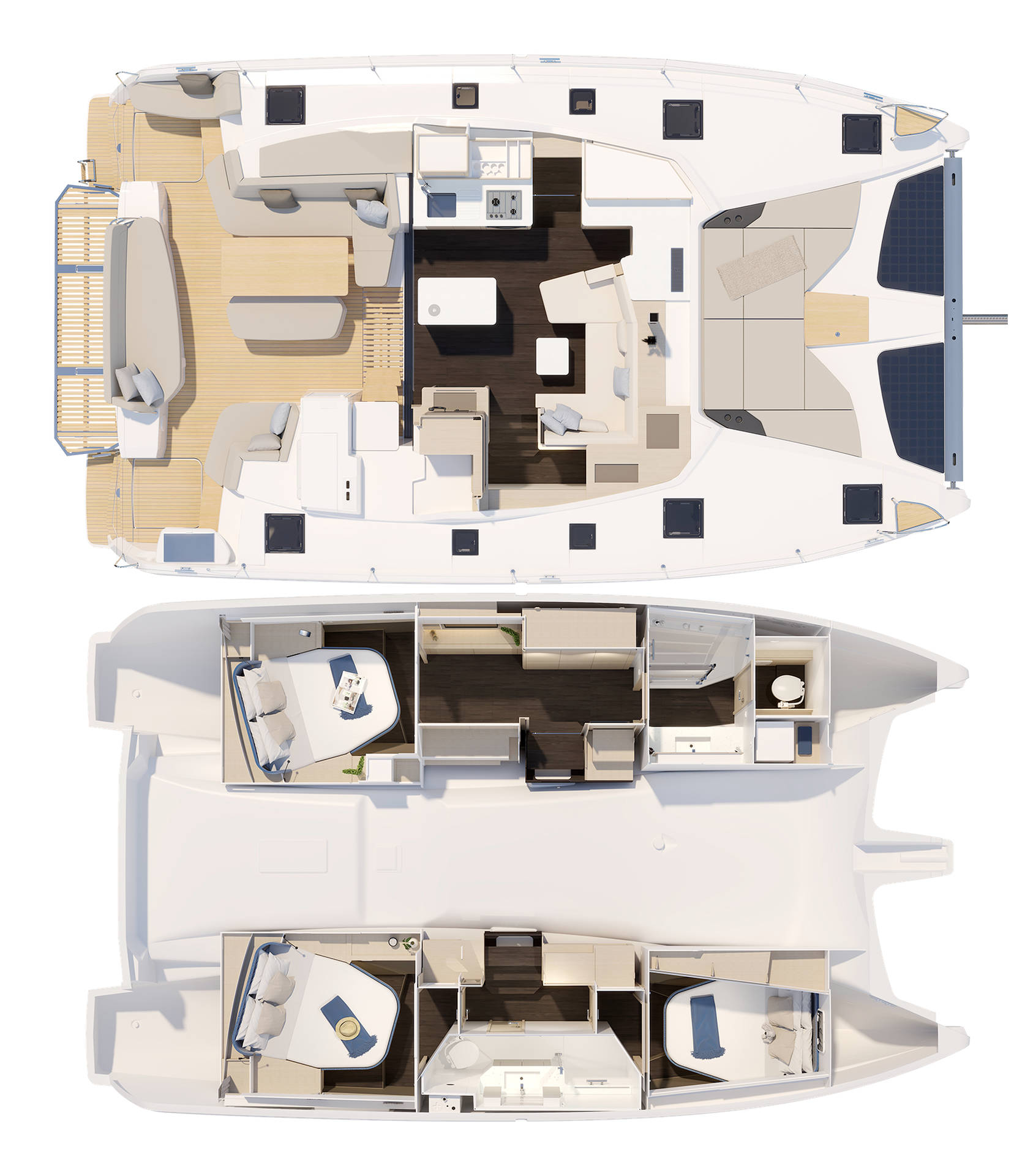 Photo #2 - Fountaine Pajot New 41 Maesto 3 (Gin Mare) in Palma - 63414