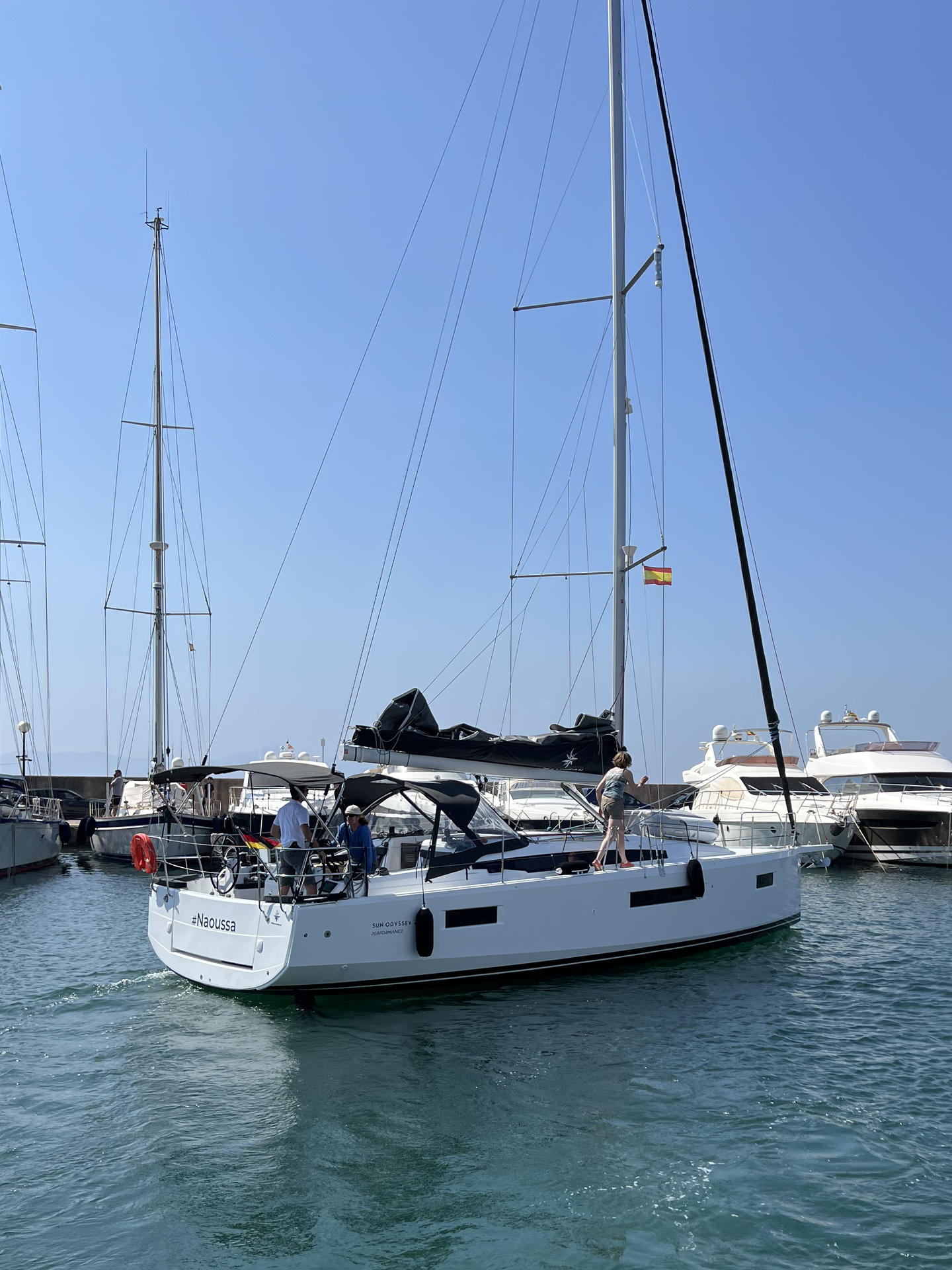 Photo #8 - Sun Odyssey 410 - 3 cab. (Naoussa) in Palma - 63601