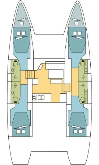Lagoon 46 - 4 + 2 cab. (WAGMI)  - 1
