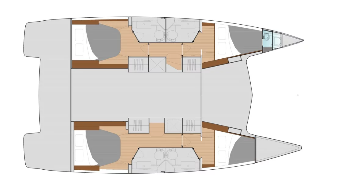 Fountaine Pajot Isla 40 - 4 + 1 cab. (Kebitree)  - 1