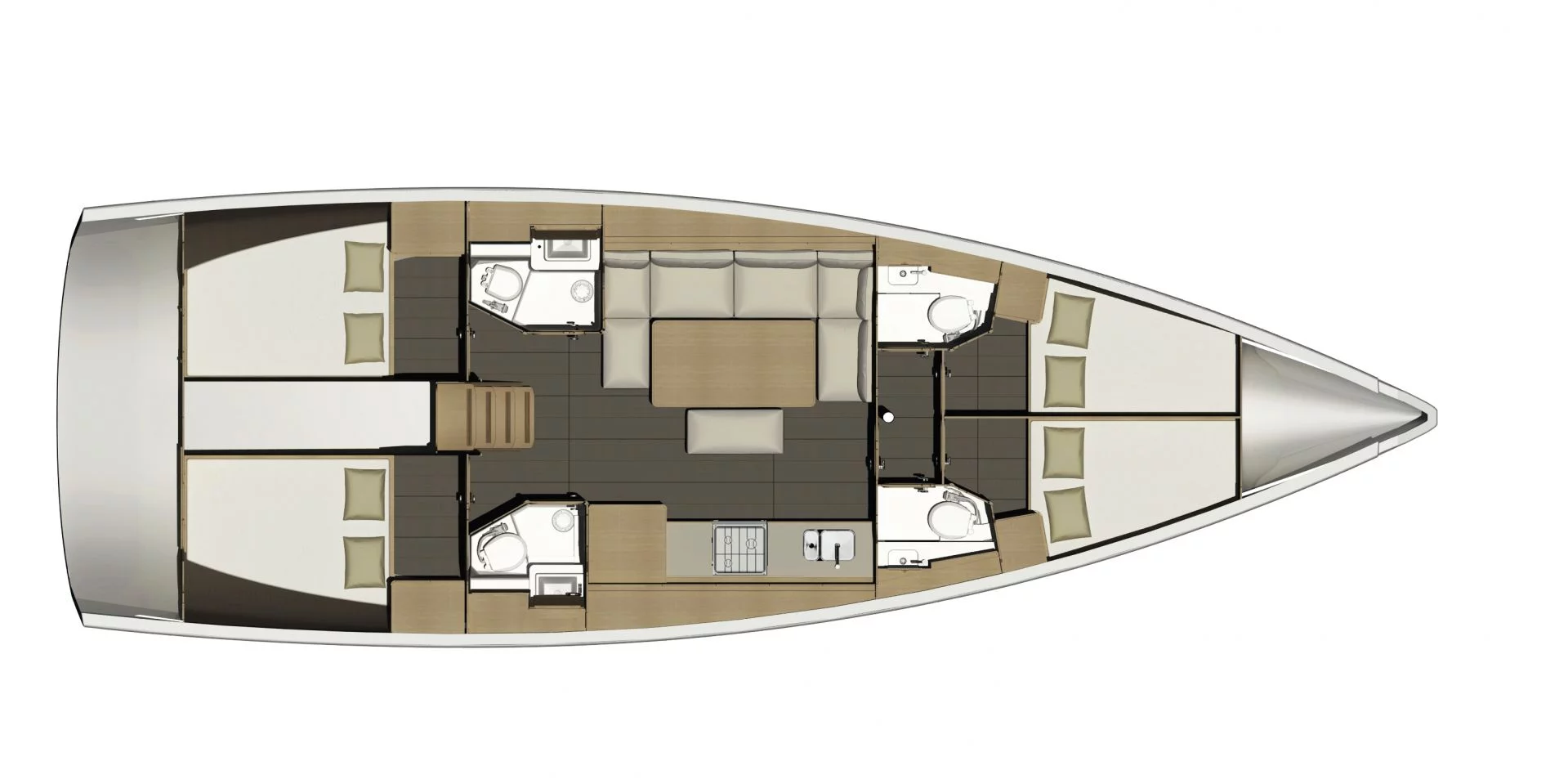 Dufour 460 GL (Summer Planet)  - 3