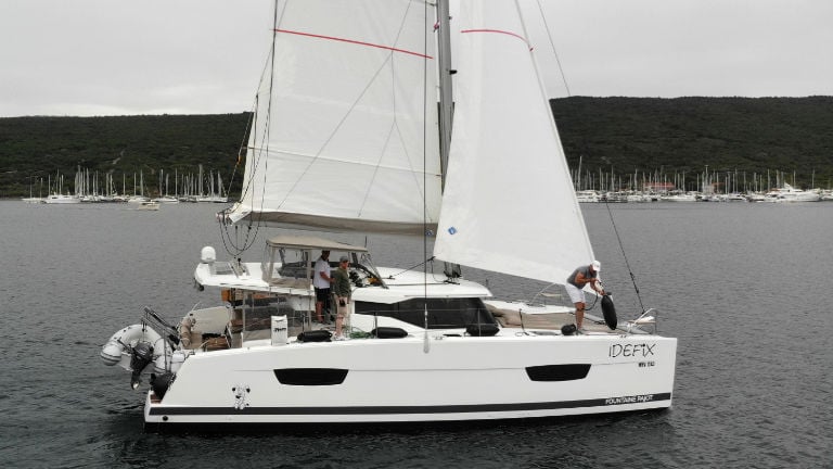 Photo #6 - Fountaine Pajot Lucia 40 - 3 cab. (Idefix) in Rogoznica - 44538