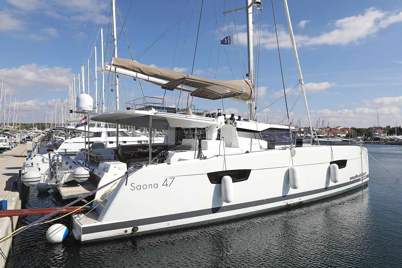 Photo #4 - Fountaine Pajot Saona 47 Quintet - 5 + 1 cab. (Fee) in Biograd - 44563