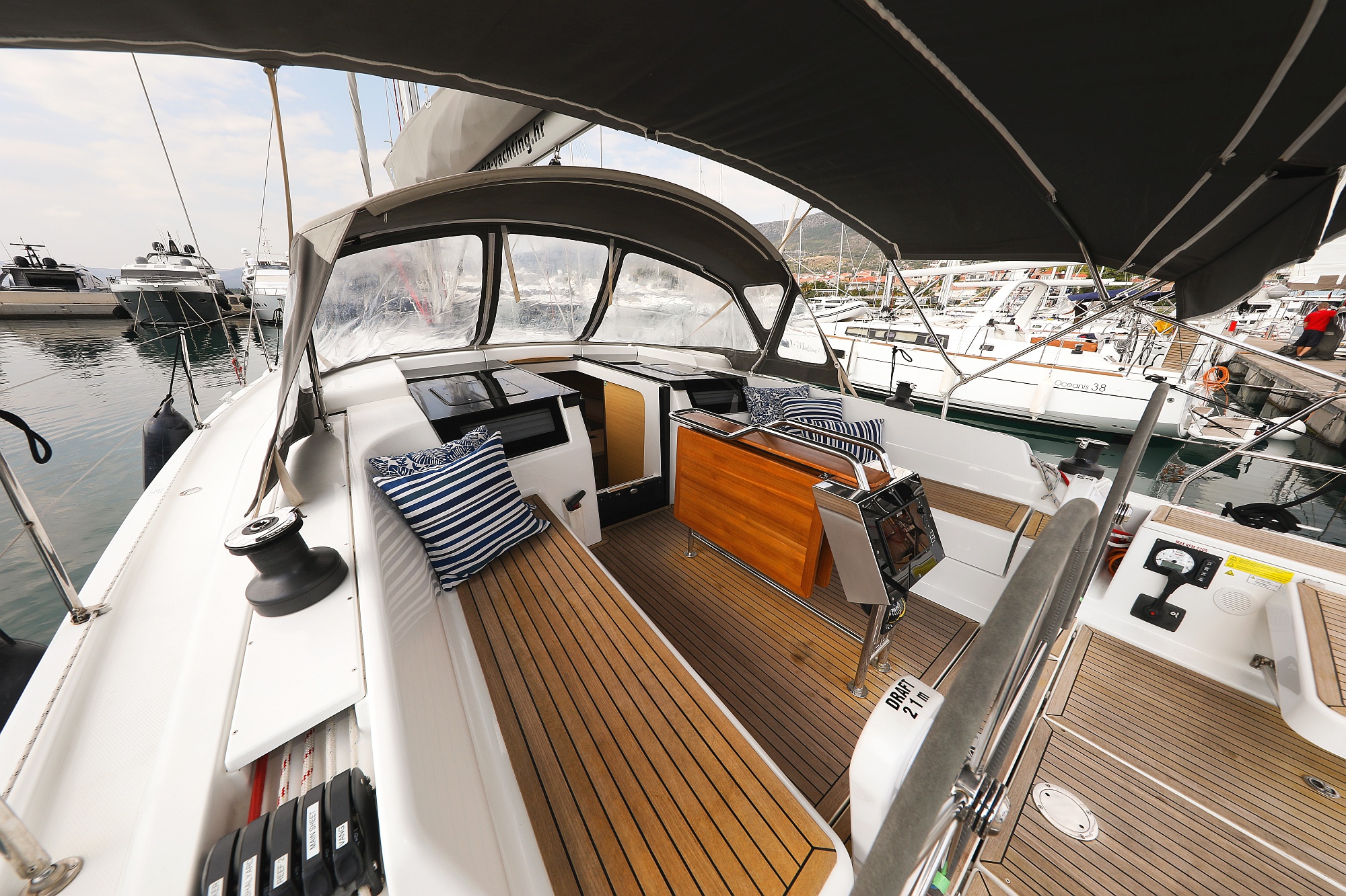 Photo #7 - Hanse 418 - 3 cab. (Blue Eagle) in Kastela - 44980