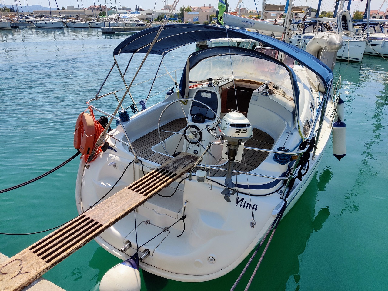 Photo #4 - Bavaria 30 Cruiser (Nina) in Sukosan - 45011