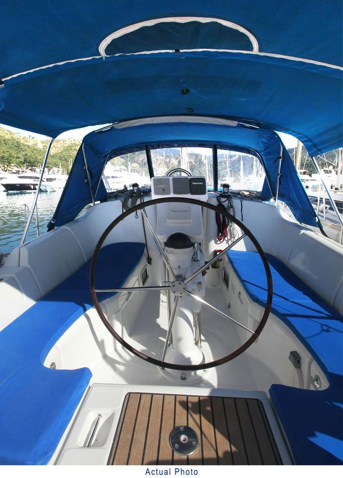 Photo #14 - Oceanis Clipper 373 (Liberte) in Orhaniye - 45174