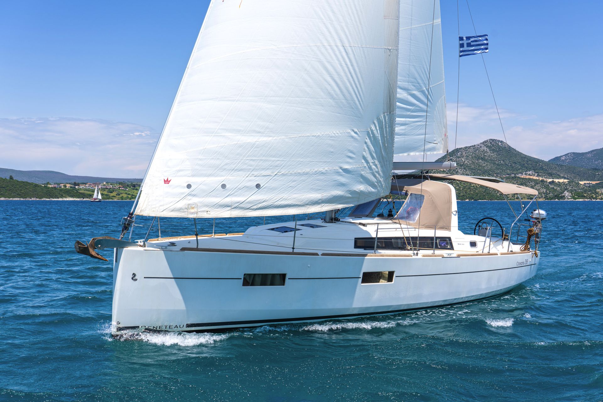 Photo #6 - Oceanis 38 - 3 cab. (Zografia) in Lefkada - 45240