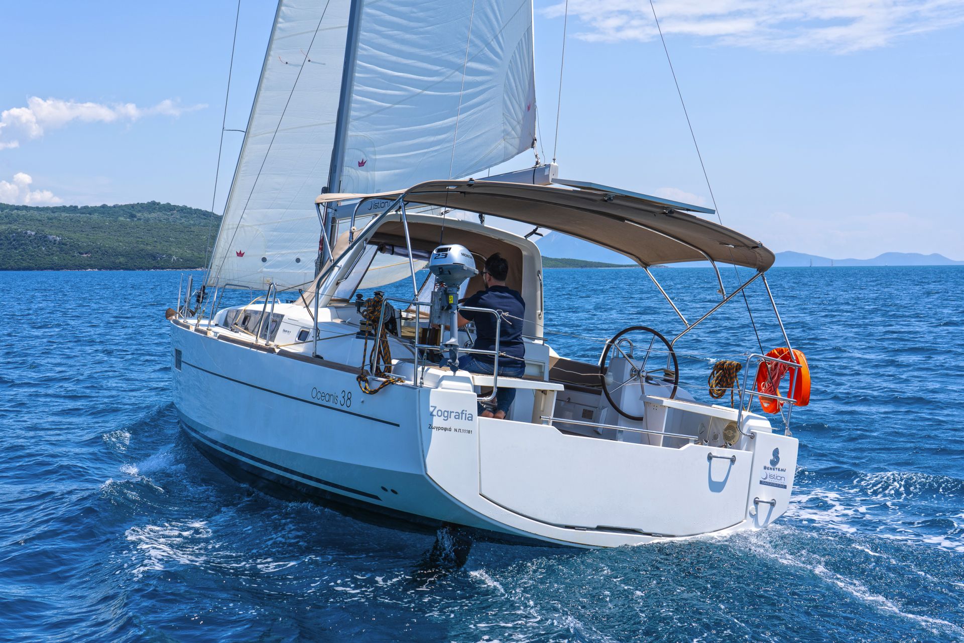 Photo #8 - Oceanis 38 - 3 cab. (Zografia) in Lefkada - 45240