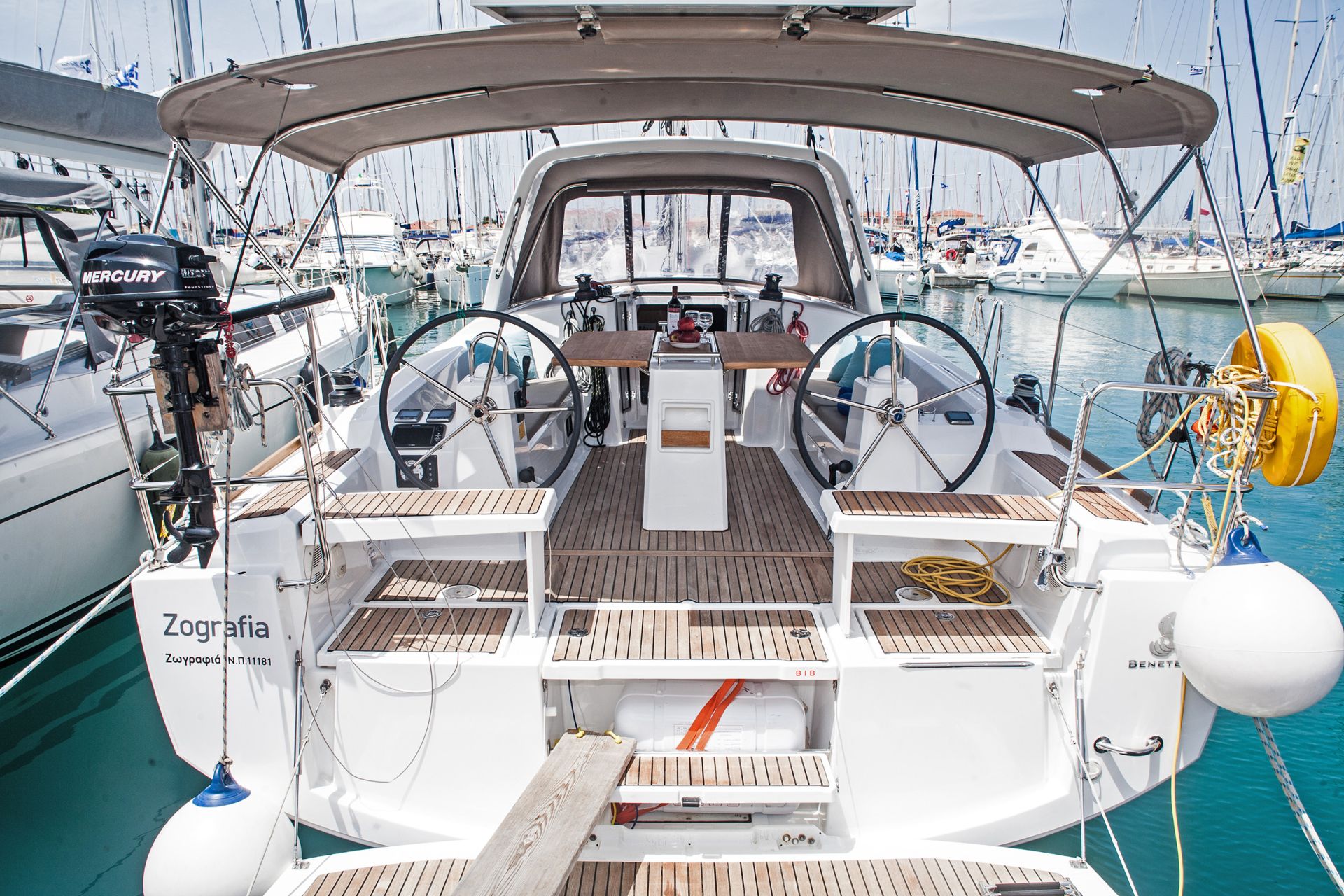 Photo #9 - Oceanis 38 - 3 cab. (Zografia) in Lefkada - 45240