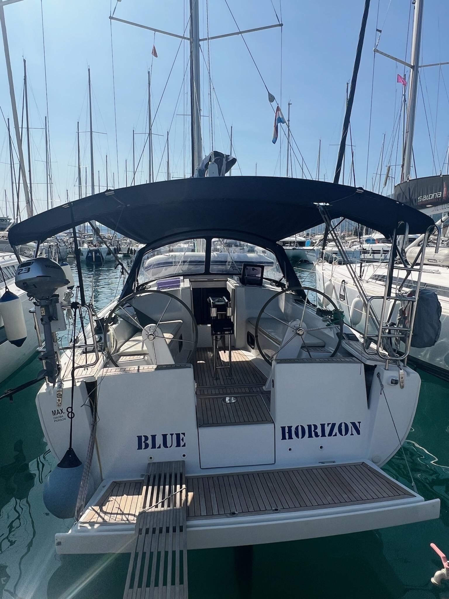 Photo #1 - Hanse 345 (Blue Horizon) in Kastela - 45411