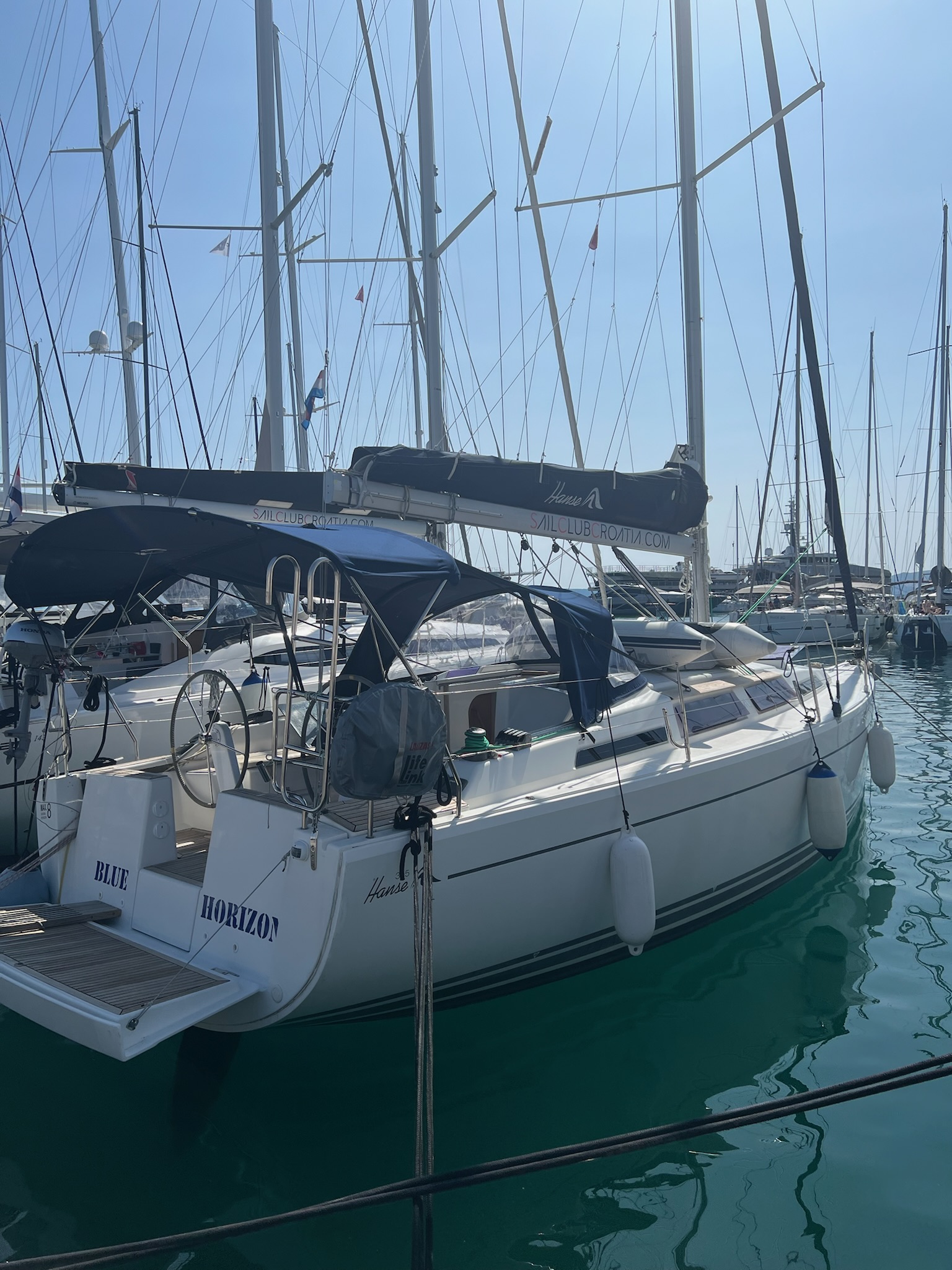 Photo #3 - Hanse 345 (Blue Horizon) in Kastela - 45411