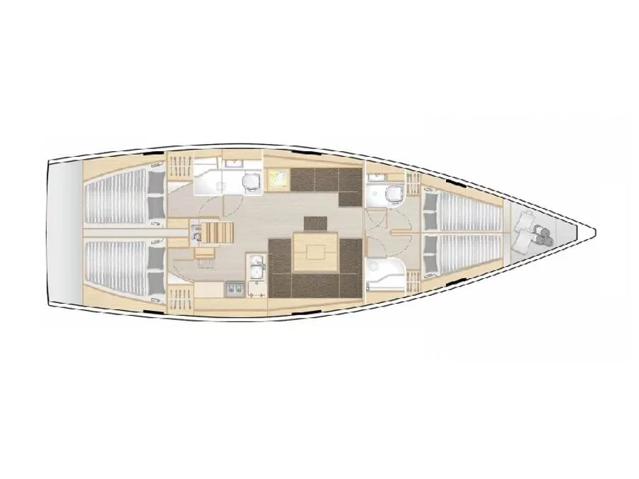 Hanse 458 (Aura II)  - 1