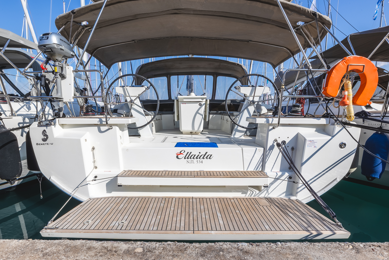 Photo #3 - Oceanis 46.1 - 4 cab. (Ellaida) in Lefkada - 45648