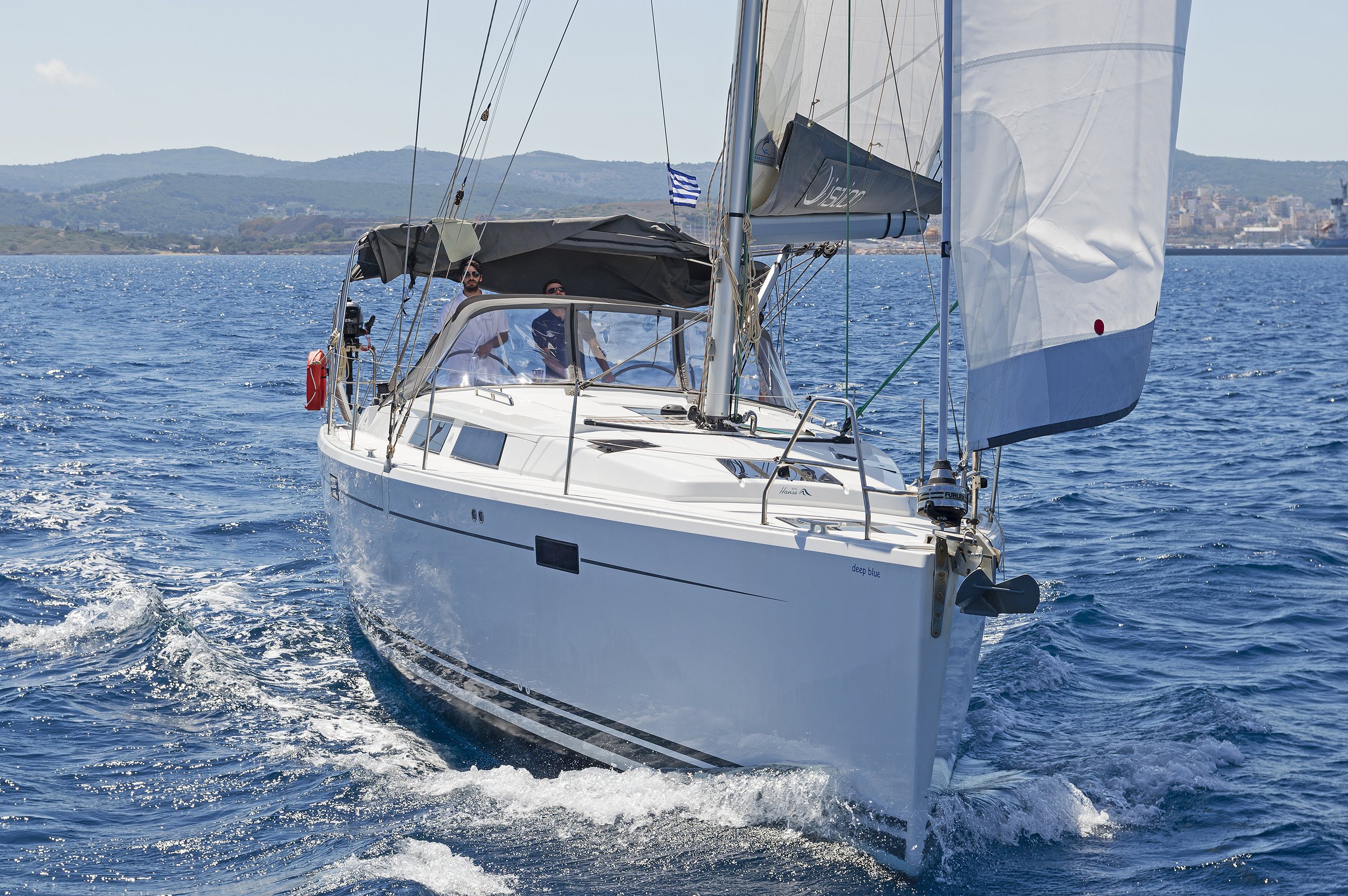 Photo #11 - Hanse 415 (Deep Blue) in Lavrion - 46036
