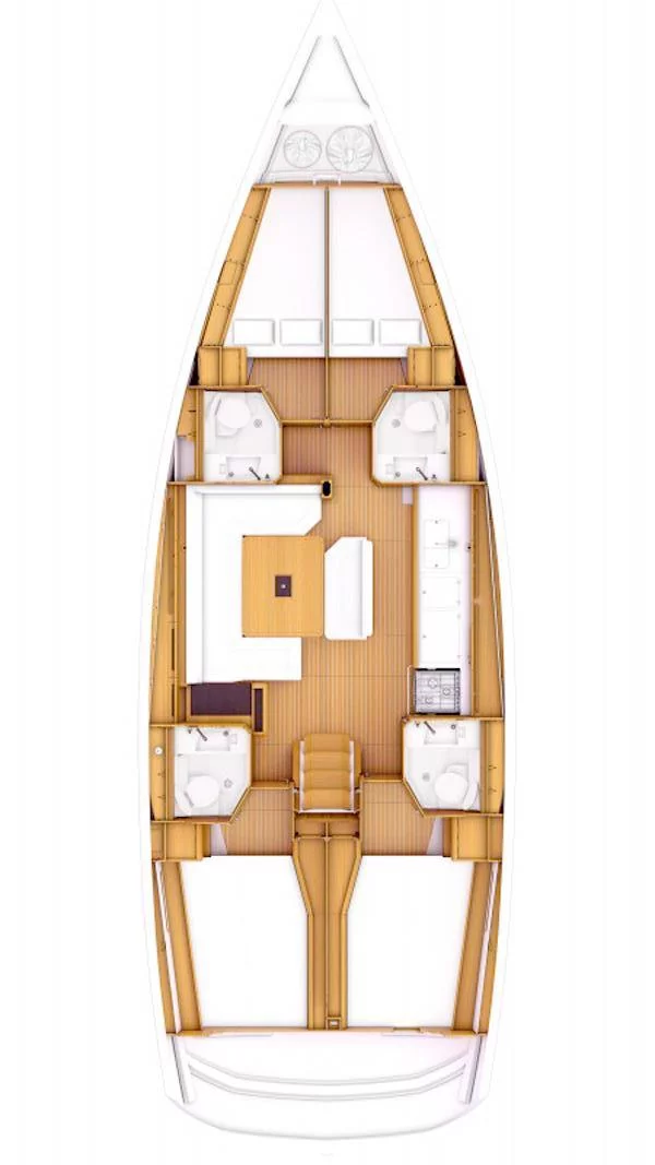 Sun Odyssey 479 - 4 cab. (Athena)  - 16