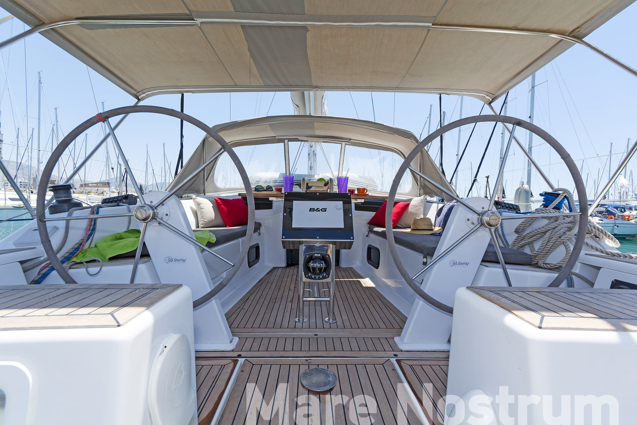 Photo #18 - Hanse 385 (Mare Nostrum) en Kos - 46442