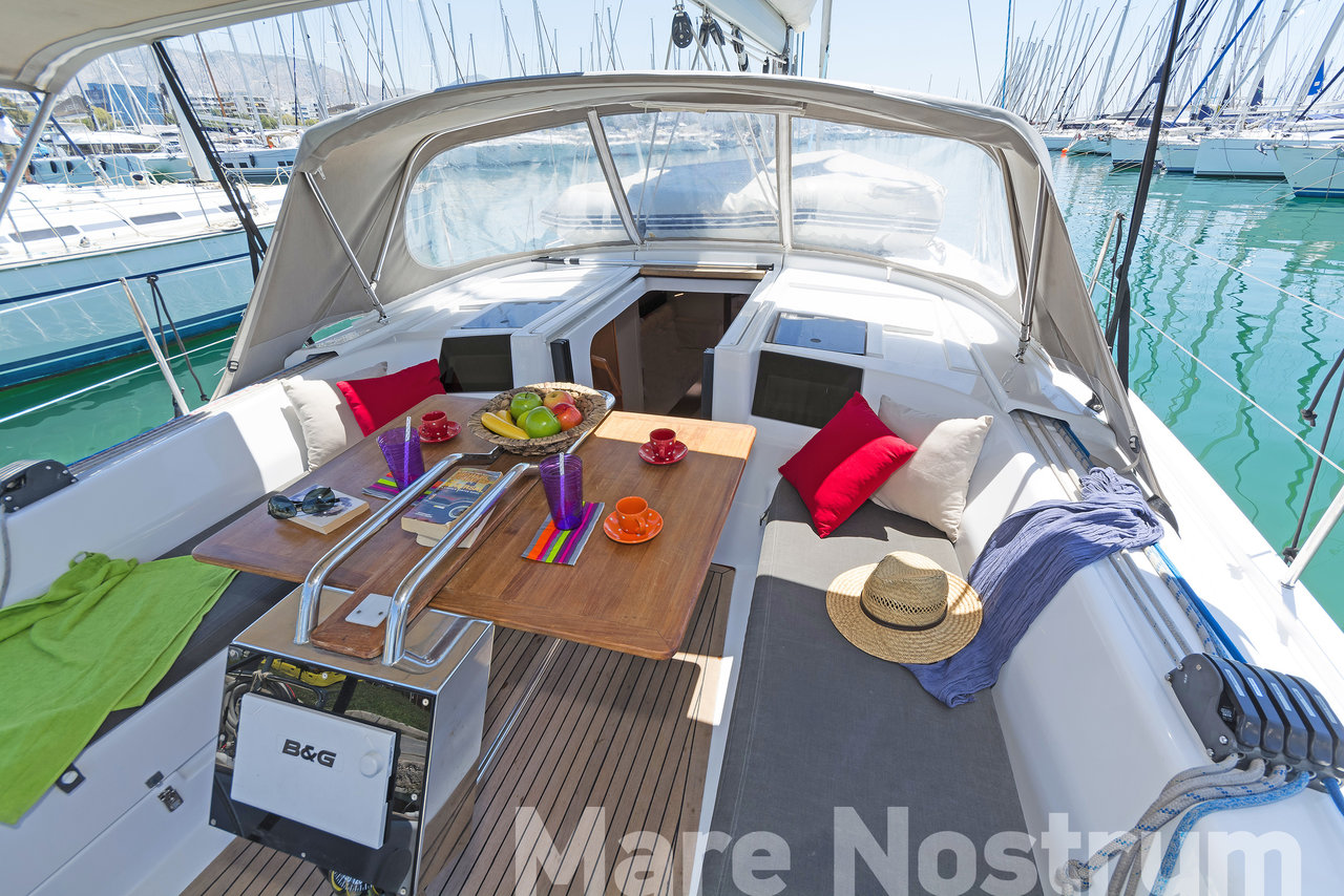Photo #19 - Hanse 385 (Mare Nostrum) en Kos - 46442