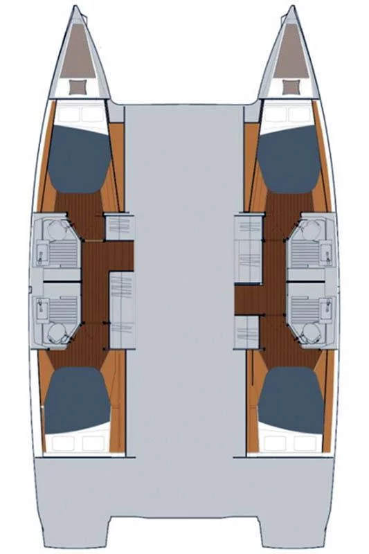 Fountaine Pajot Astrea 42 - 4 + 2 cab. (Nauti Mollie (ex. Out Of Office))  - 1
