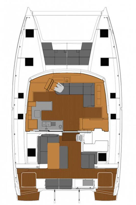 Photo #3 - Fountaine Pajot Astrea 42 (Nauti Mollie (ex. Out Of Office)) in Nanny Cay - 46459