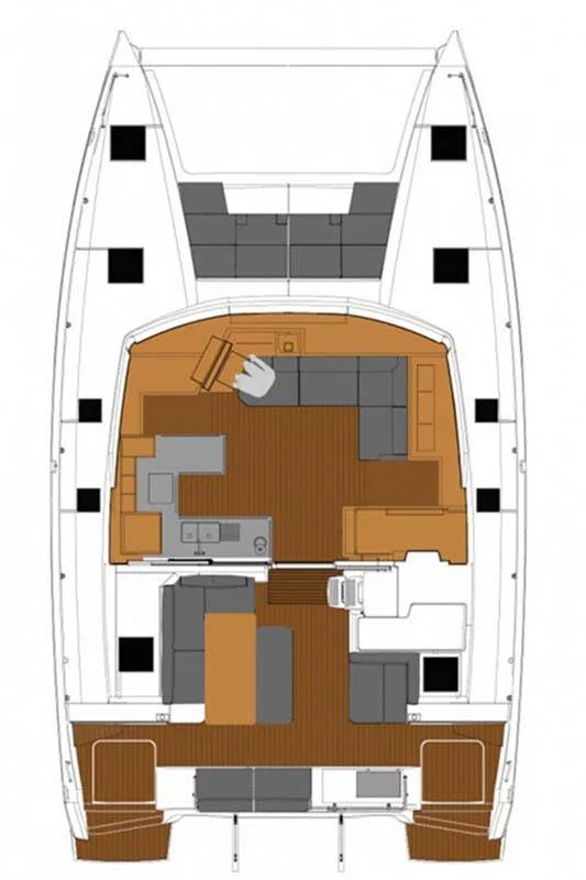 Fountaine Pajot Astrea 42 - 4 + 2 cab. (Nauti Mollie (ex. Out Of Office))  - 2